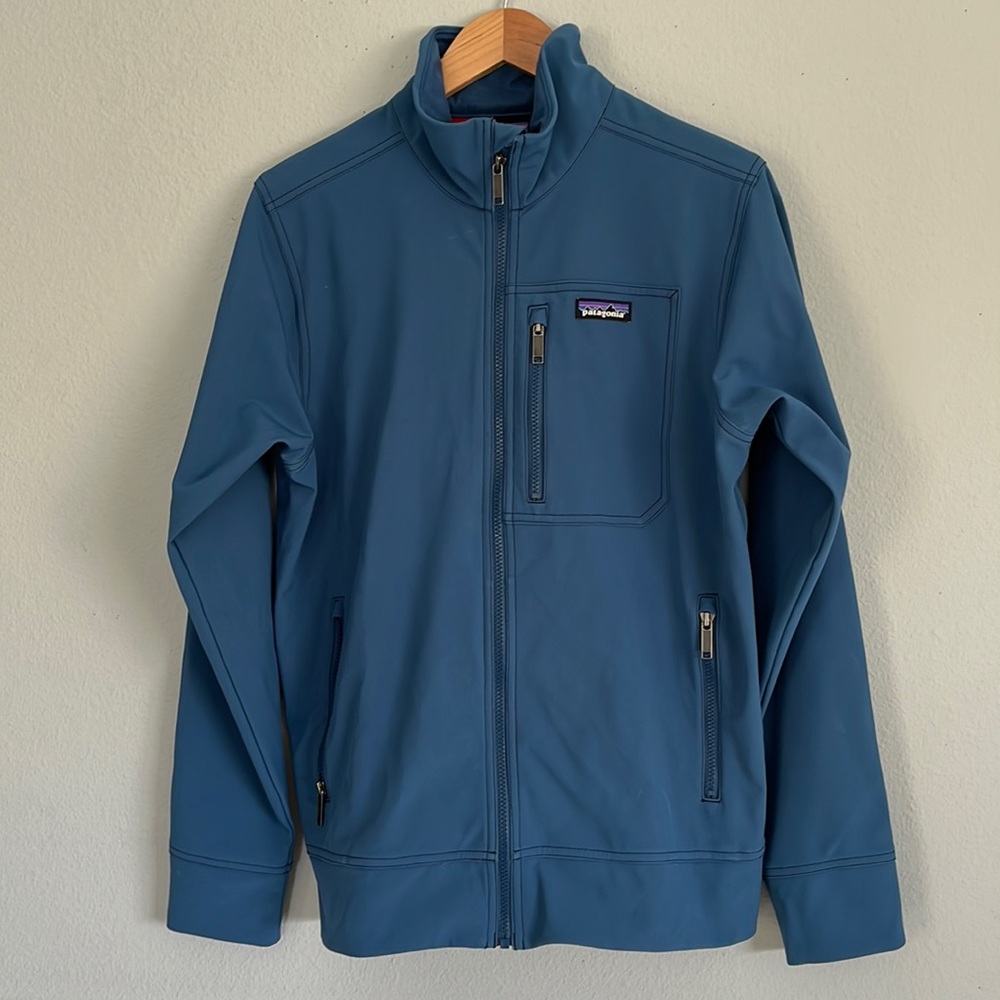 EUC Patagonia techface zip up jacket